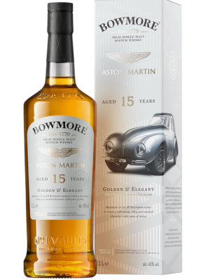 Bowmore 15 års Aston Martin 43%